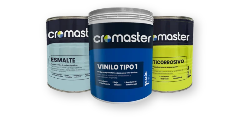 pinturas cromaster